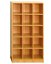 Botníková otevřená skříňka pro patnáct dětí 22x60x121 cm