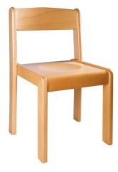 Dřevěná dětská židle Tim přírodní