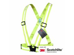 Dětské reflexní elastické kšandy, šle - Cross Belt, žluté