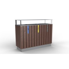 Koš na tříděný odpad recyklát IV