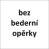 bez bederní opěrky