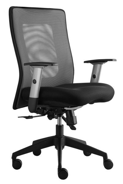 Kancelářská židle LEXA bez podhlavníku