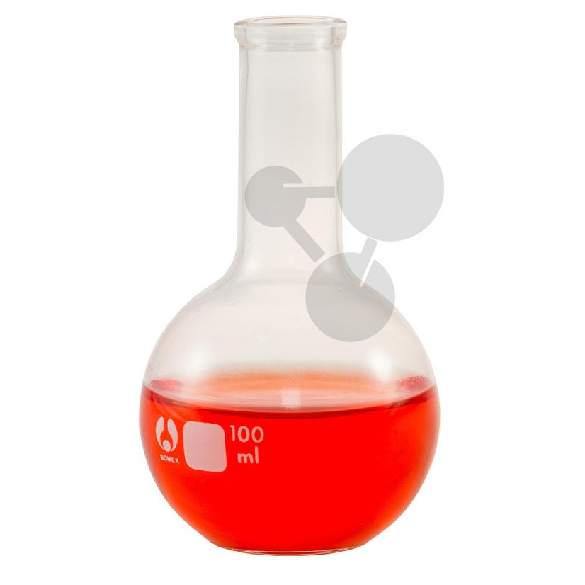 Baňka s plochým dnem a úzkým hrdlem, BS 3.3., 250 ml