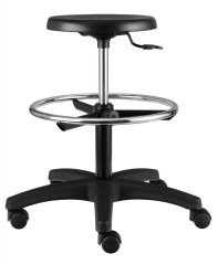 Pracovní židle NORA dřevěný nebo polyuretanový sedák