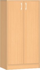 Dětská dřevěná skříňka s dvířky 0L028