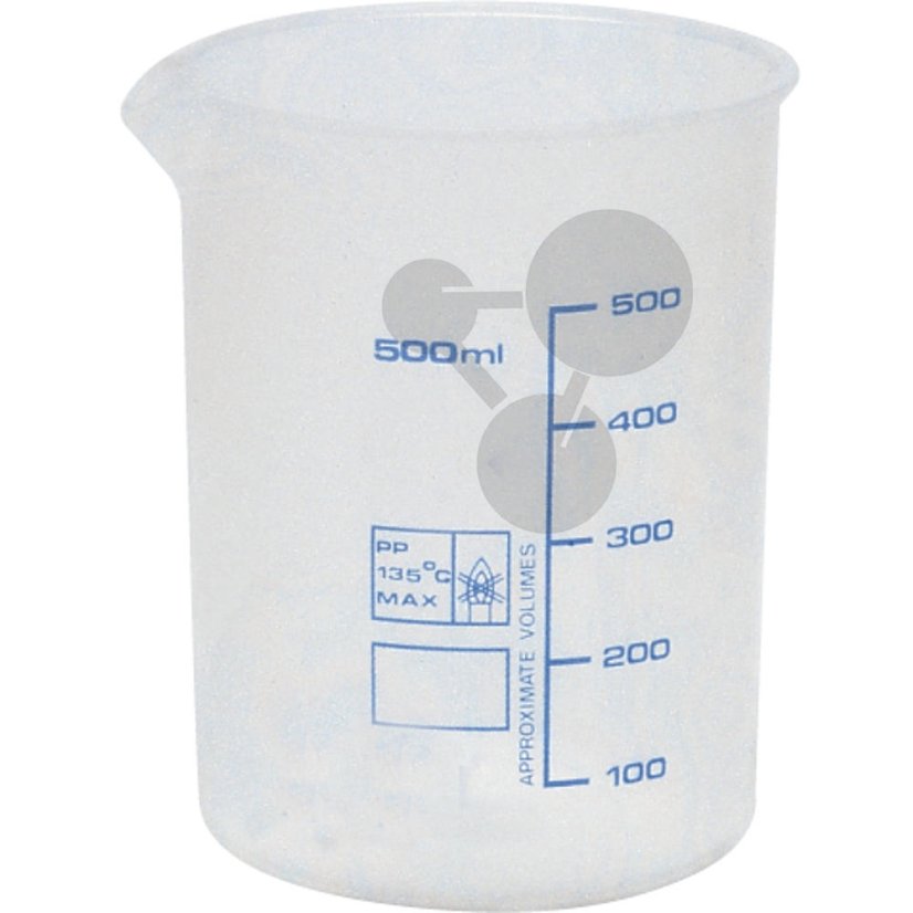 Kádinka se stupnicí PP, ISO 7056, 50 ml