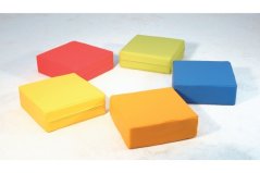 Sedák molitanový - 30x30x10 cm - Koženka