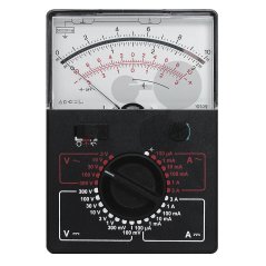 Analogový multimetr se středovou nulou