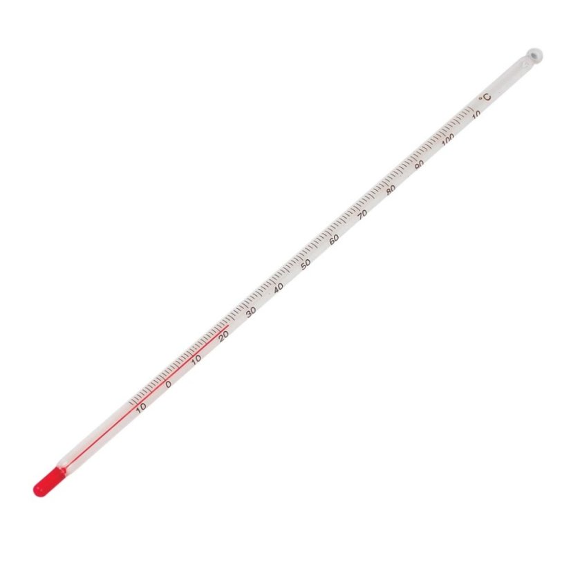 Skleněný teploměr   U14295