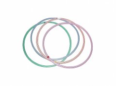 Obruč barevná - 80cm