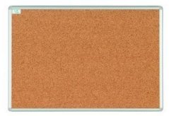 Korková informační závěsná nástěnka hliníkový rám 200x120 cm