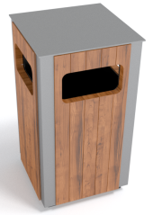 Parkový odpadkový koš Madrid