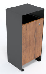 Parkový odpadkový koš Gena