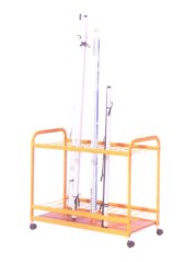 Pojízdný stojan na mapy