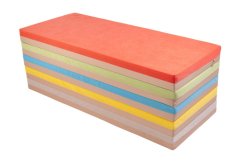 Matrace jednobarevná, tl. 10 cm - 140x60x10 cm