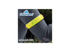 Reflexní 3M LED blikající páska - žlutá