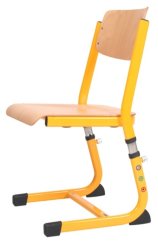 Pegas výškově stavitelná stohovatelná židle