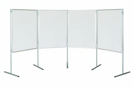 Magnetický paravan tabule s keramickým povrchem 90 x 120 cm