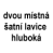 dvou místná šatní lavice (komplet), hloubka 50 cm. a délka 51,4 cm.