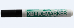 Tekutá křída černá 4 ks