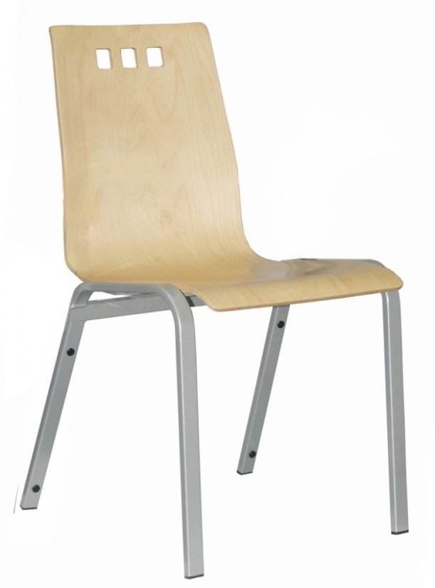 Konferenční židle Berni dřevěná nebo čalouněná