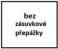 Bez zásuvkové přepážky