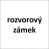 rozvorový zámek