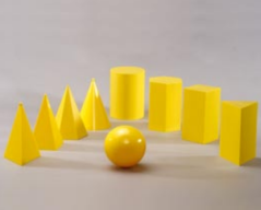 Sada 9 geometrických těles