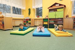 Matrace jednobarevná, tl. 10 cm - 140x60x10 cm