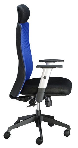 Kancelářská židle LEXA s podhlavníkem