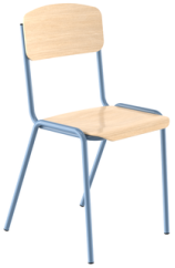 POLO pevná stohovatelná židle