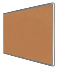 Korková informační závěsná nástěnka hliníkový rám 200x120 cm