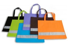 Nákupní taška s reflexním pruhem