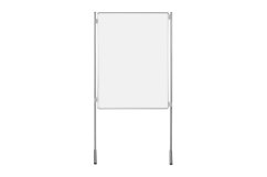 Magnetický paraván tabule s emailovým povrchem 75x100 cm