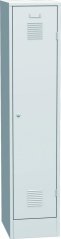 Plechová šatní skříň jednodílná SAS_41_A