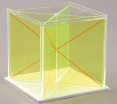 Krychle s příčnými řezy