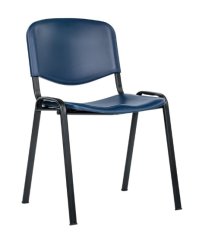 Konferenční židle židle Taurus ISO plastový sedák a opěrák