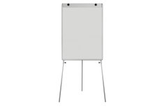 Bílá tabule Manažer K na trojnožce povrch keramický flipchart 75x100 cm