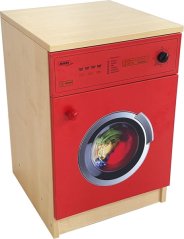 Dětská dřevěná pračka 0L068