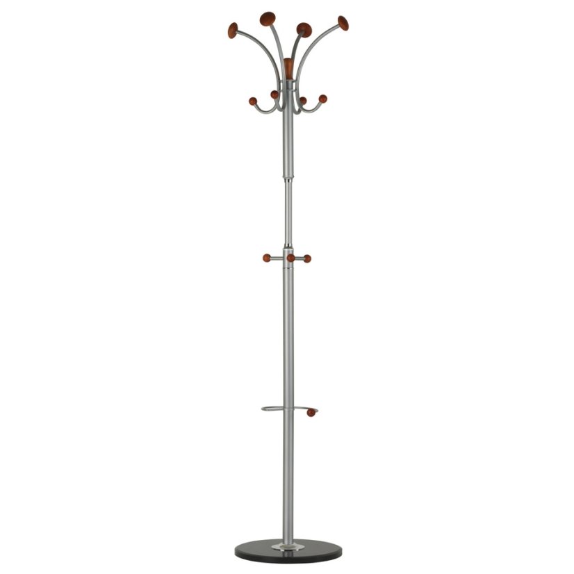 Odkládací šatní kovový věšák Britt 42x189x42 cm
