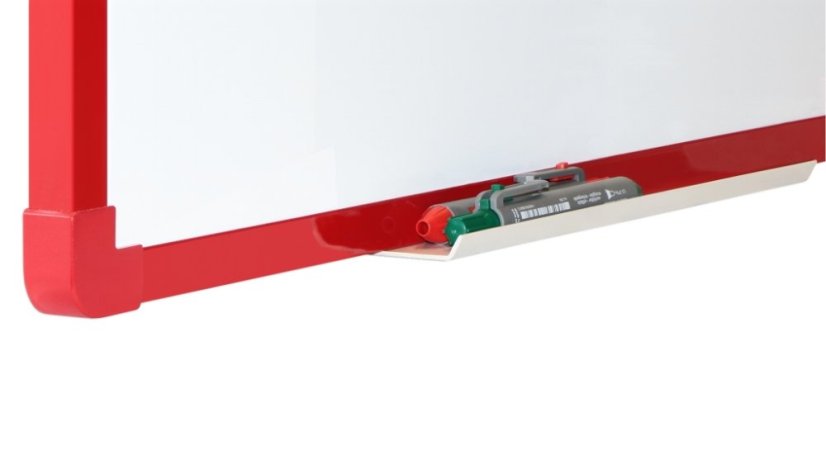 Bílá emailová tabule BoardOK 90x60 cm - OK060090