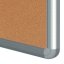 Velká korková informační závěsná nástěnka hliníkový rám 300x120 cm