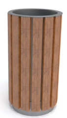 Venkovní odpadkový koš Luco