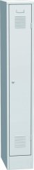 Plechová šatní skříň jednodílná BAS_31_A