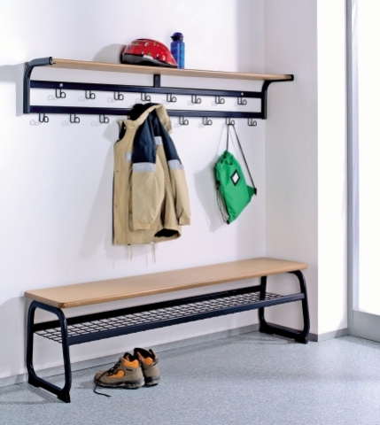 Šatní lavice, věšáky a příslušenství