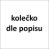 kolečko dle popisu